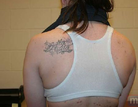casey anthony tattoo bella vita. of a tattoo Casey Anthony